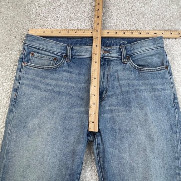 Outerknown Ambassador Slim Fit Jean Distress Mens 33x30 - Picture 9 of 10